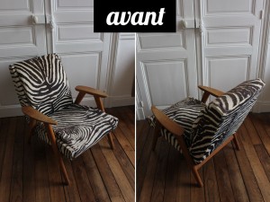 Paire de fauteuils scandinaves vintage