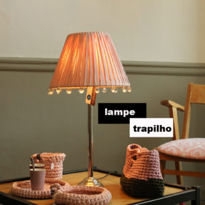 lampe rose pale