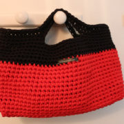 panier trapilho rouge noir